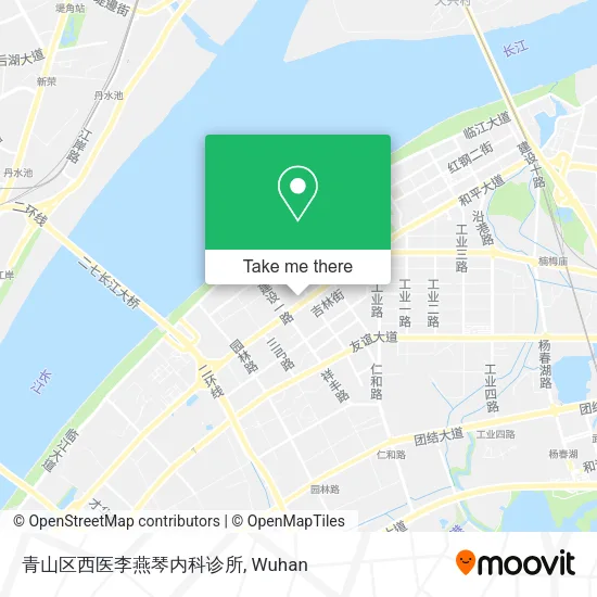 青山区西医李燕琴内科诊所 map