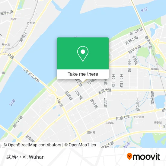 武冶小区 map