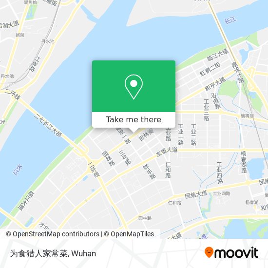 为食猎人家常菜 map