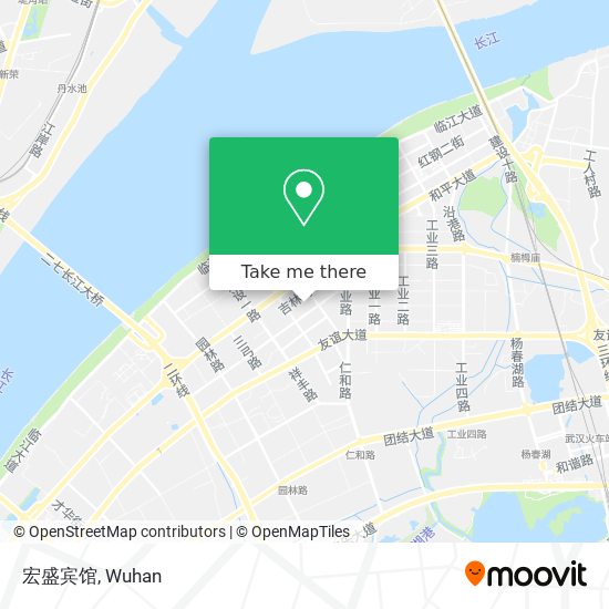 宏盛宾馆 map