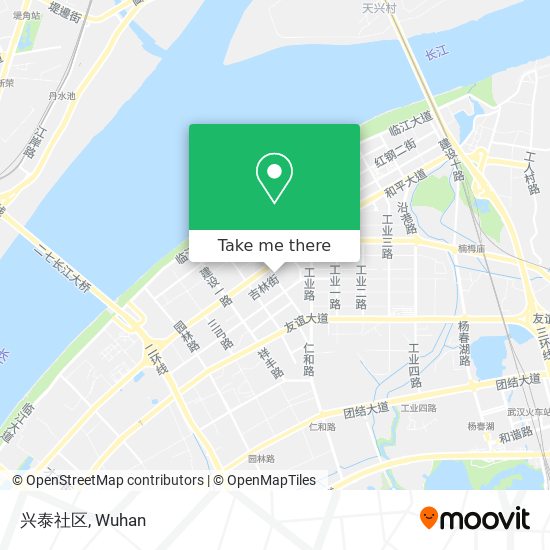 兴泰社区 map