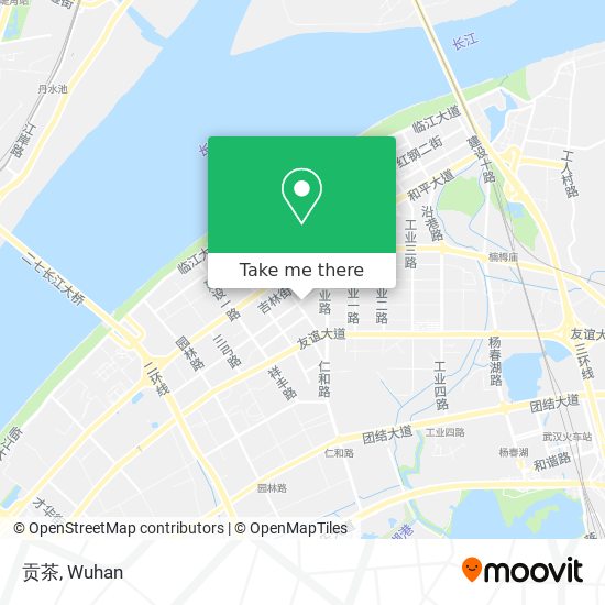贡茶 map