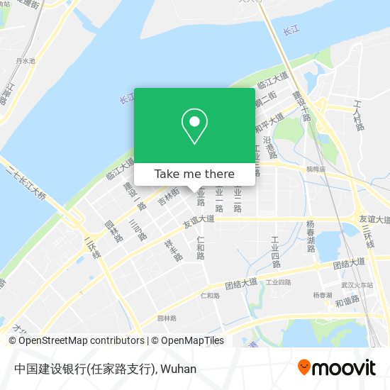 中国建设银行(任家路支行) map