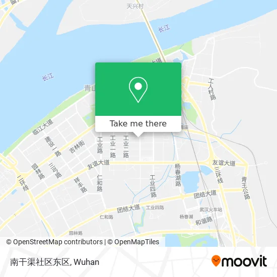 南干渠社区东区 map