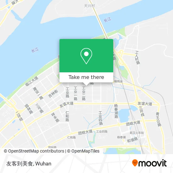 友客到美食 map