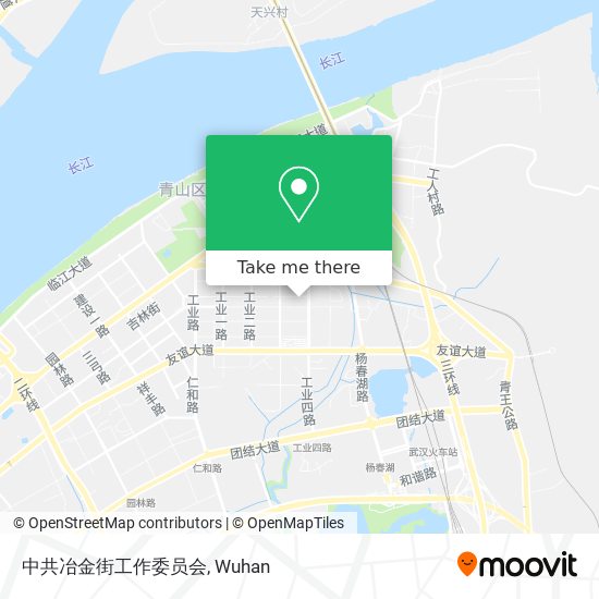 中共冶金街工作委员会 map