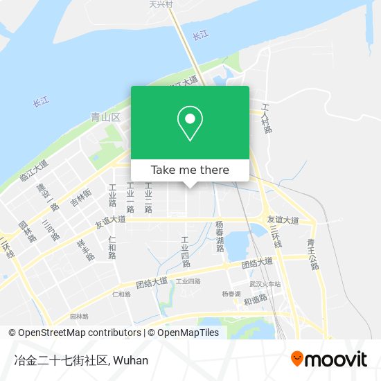 冶金二十七街社区 map