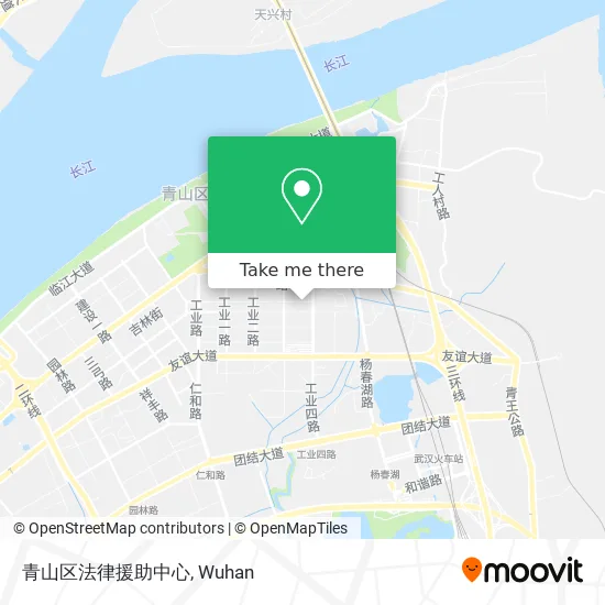 青山区法律援助中心 map