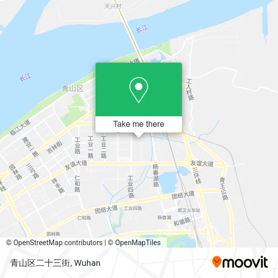 青山区二十三街 map