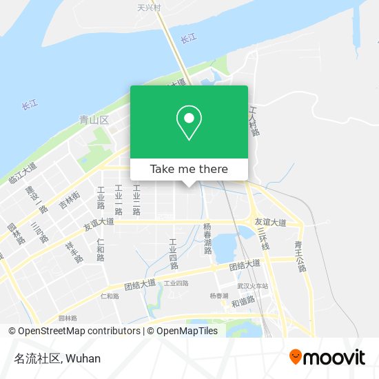 名流社区 map