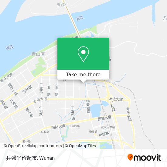 兵强平价超市 map