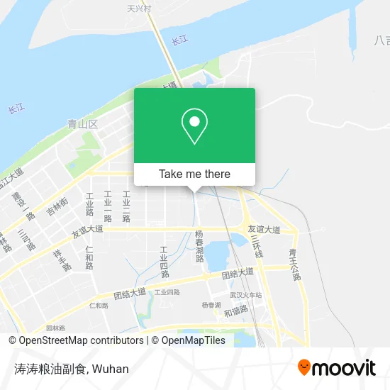 涛涛粮油副食 map