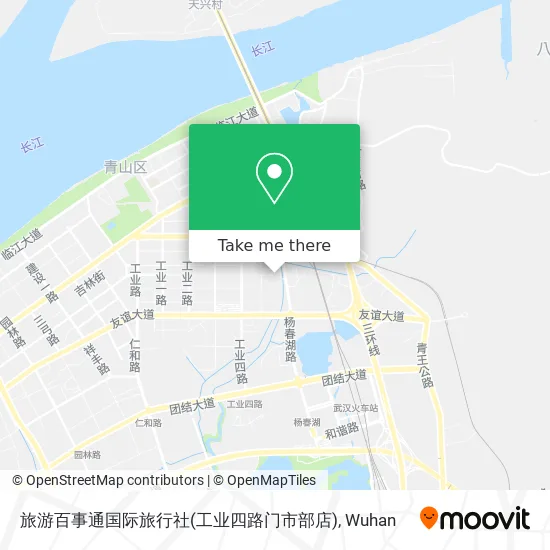 旅游百事通国际旅行社(工业四路门市部店) map