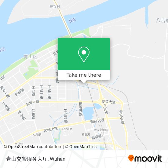 青山交警服务大厅 map