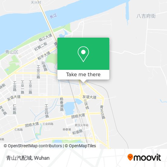 青山汽配城 map