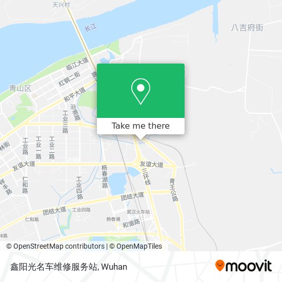 鑫阳光名车维修服务站 map