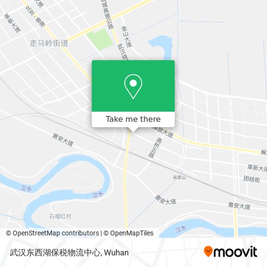 武汉东西湖保税物流中心 map