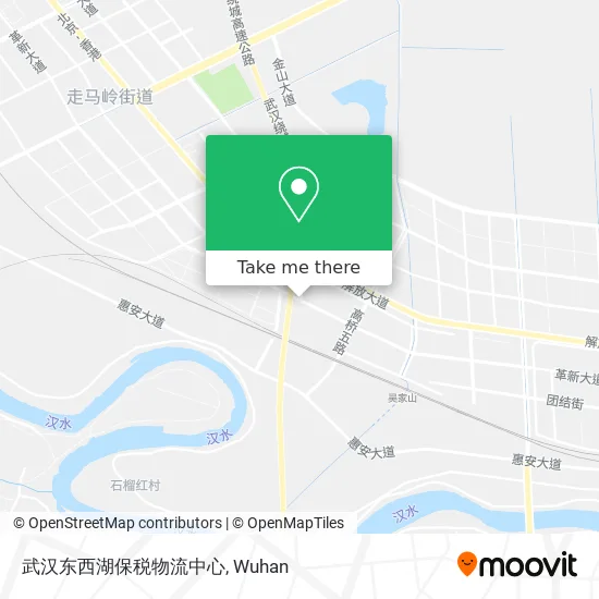 武汉东西湖保税物流中心 map