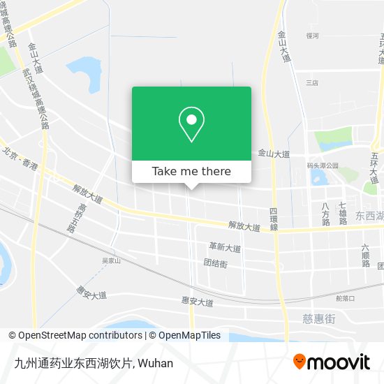 九州通药业东西湖饮片 map