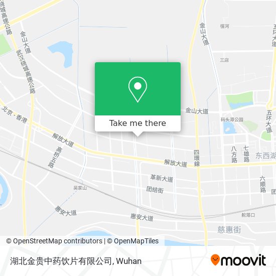 湖北金贵中药饮片有限公司 map