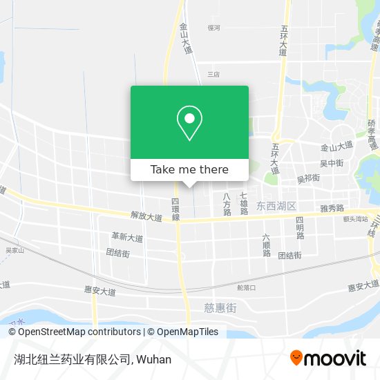 湖北纽兰药业有限公司 map