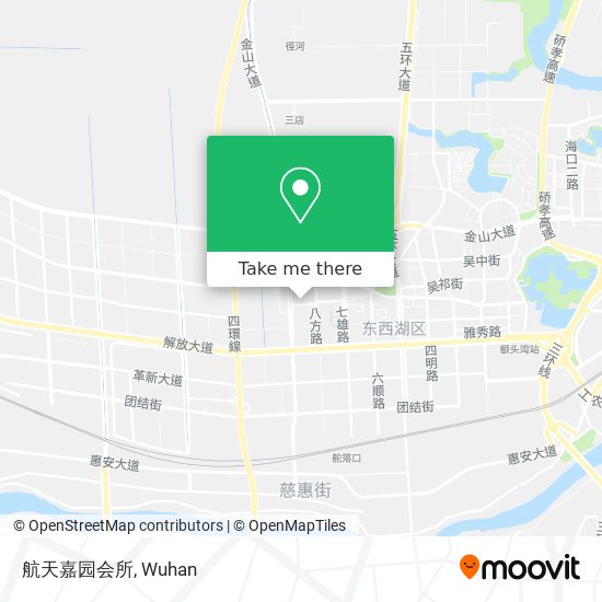 航天嘉园会所 map