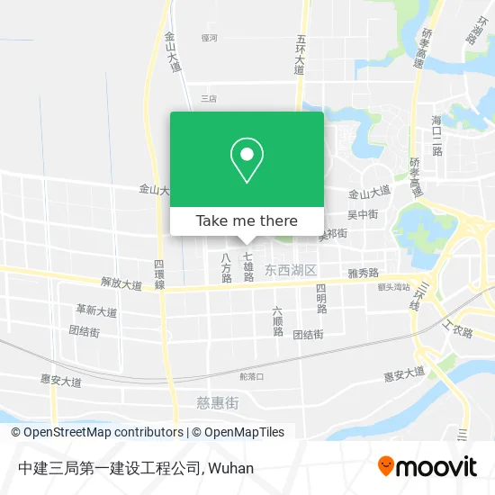 中建三局第一建设工程公司 map