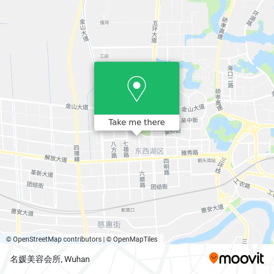 名媛美容会所 map