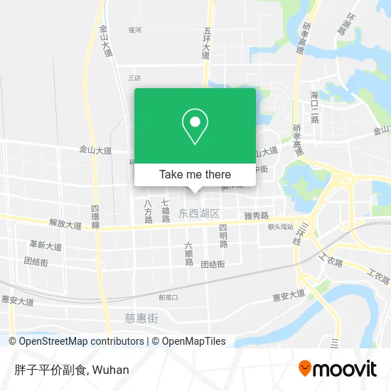 胖子平价副食 map