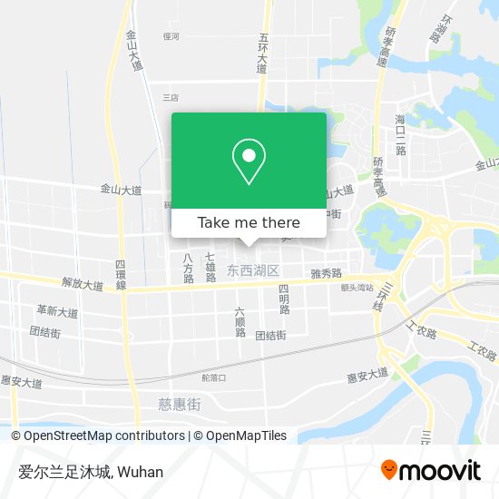 爱尔兰足沐城 map