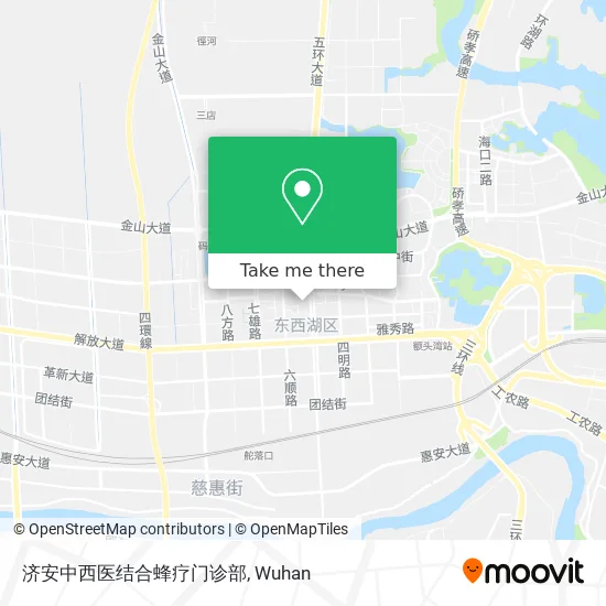 济安中西医结合蜂疗门诊部 map