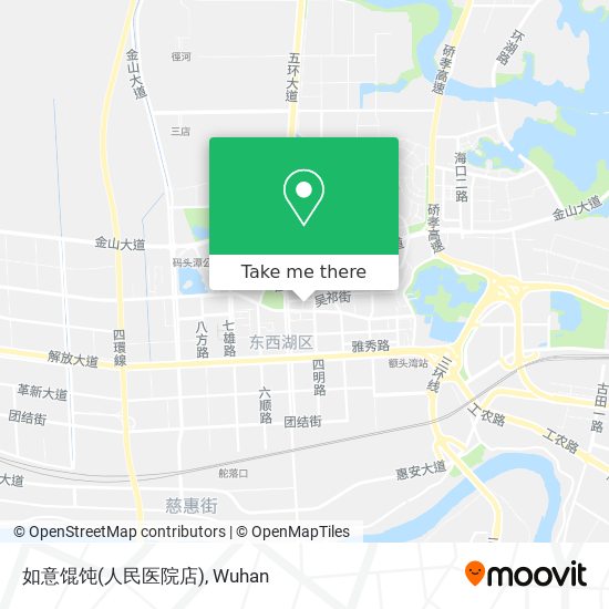 如意馄饨(人民医院店) map