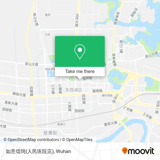如意馄饨(人民医院店) map