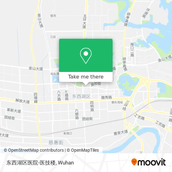 东西湖区医院-医技楼 map