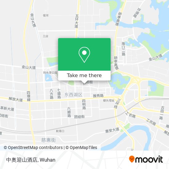 中奥迎山酒店 map