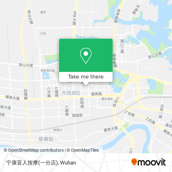 宁康盲人按摩(一分店) map