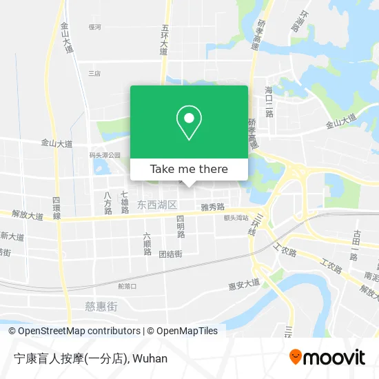 宁康盲人按摩(一分店) map