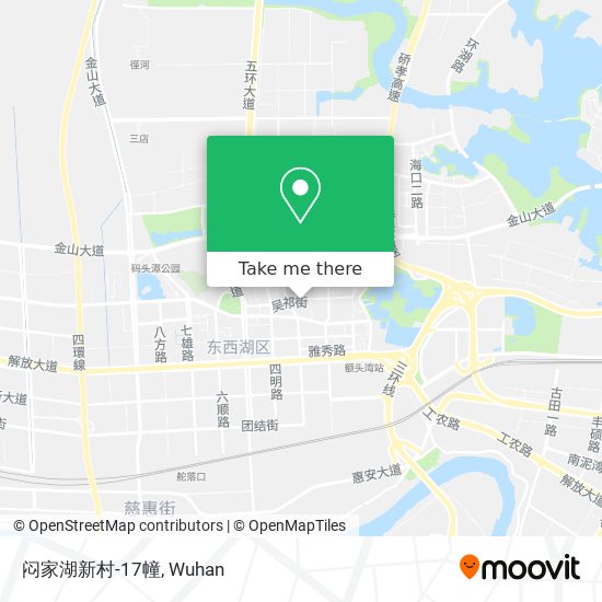 闷家湖新村-17幢 map