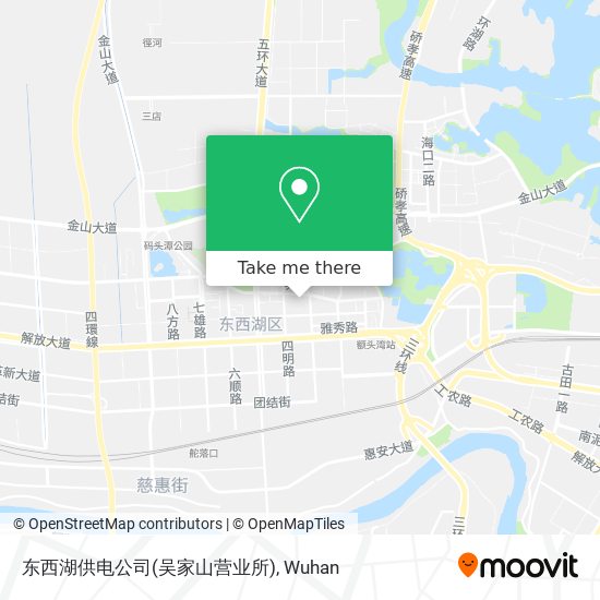 东西湖供电公司(吴家山营业所) map