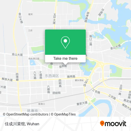 佳成川菜馆 map