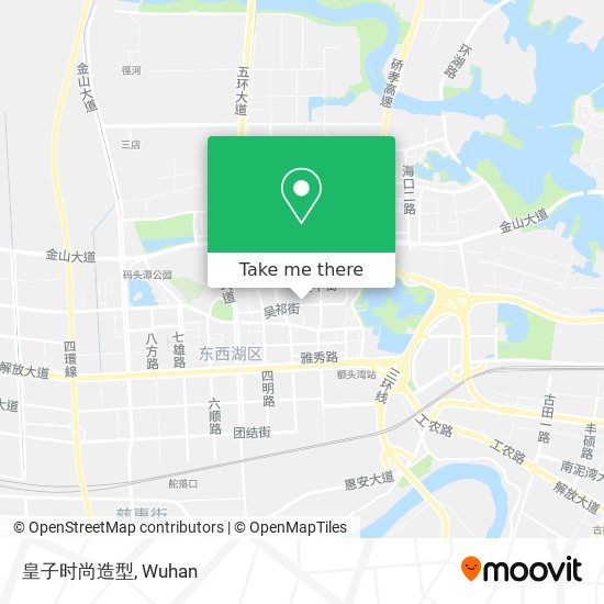 皇子时尚造型 map