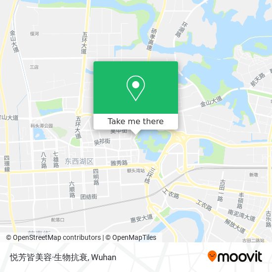 悦芳皆美容·生物抗衰 map