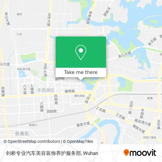 剑桥专业汽车美容装饰养护服务部 map