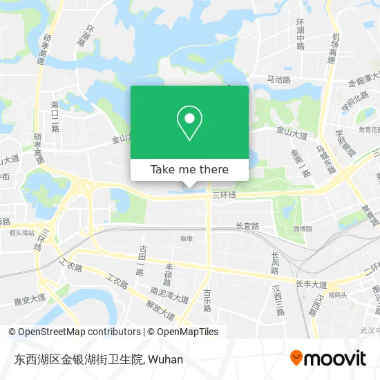 东西湖区金银湖街卫生院 map