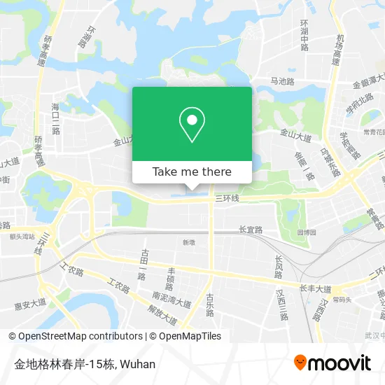 金地格林春岸-15栋 map