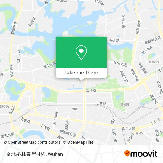 金地格林春岸-4栋 map