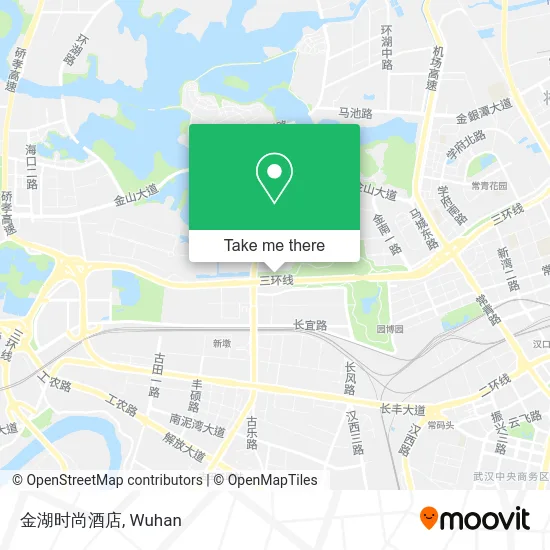 金湖时尚酒店 map