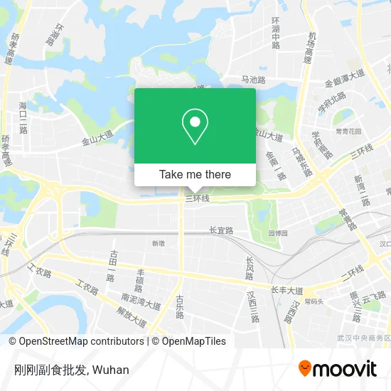 刚刚副食批发 map