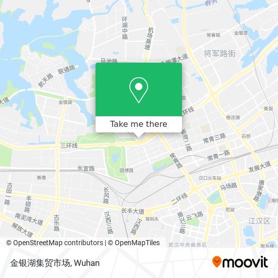 金银湖集贸市场 map