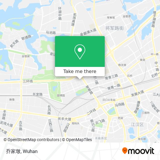 乔家墩 map
